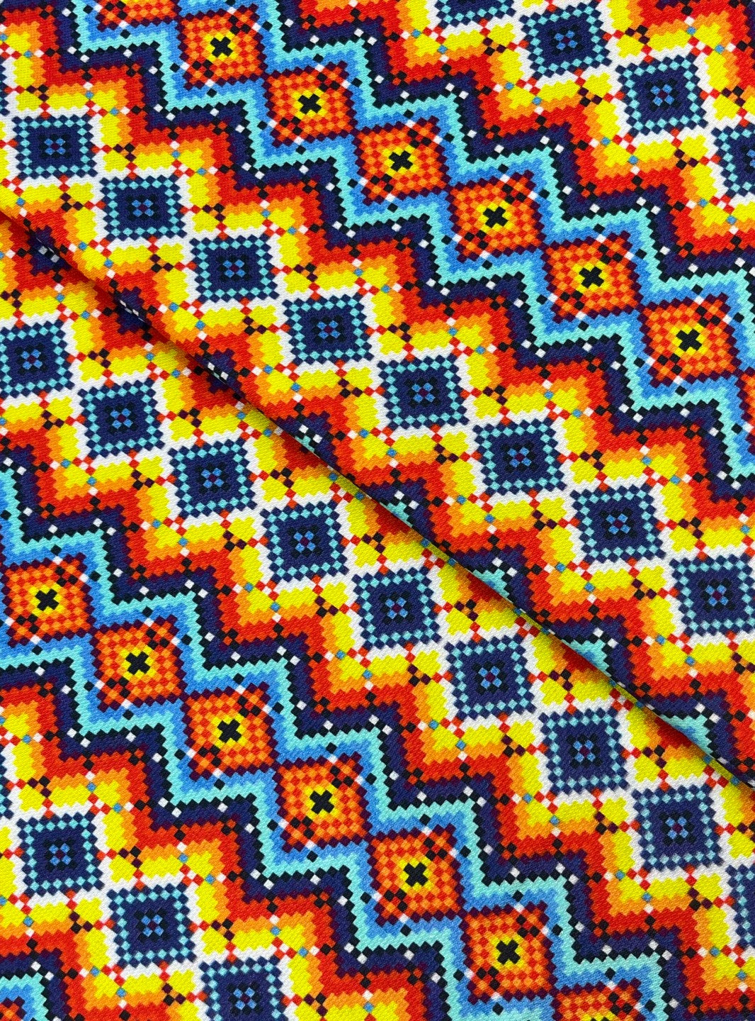 Turkish Linen Digital Print fabric