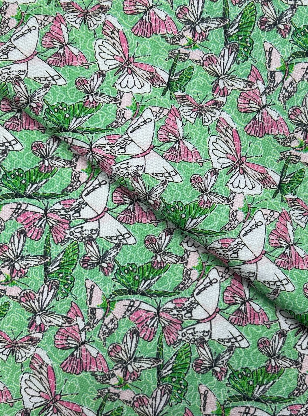 Turkish Linen Digital Print (TLPN230), digitally printed linen fabric by the meter