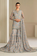 Baroque Formal Wear UF-4165 – Baroque 3-piece unstitched suit
