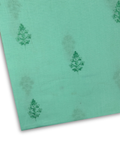Embroidered Lawn – Green (MEL-S26-009), embroidered lawn fabric by the meter