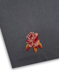 Embroidered Lawn – Grey fabric
