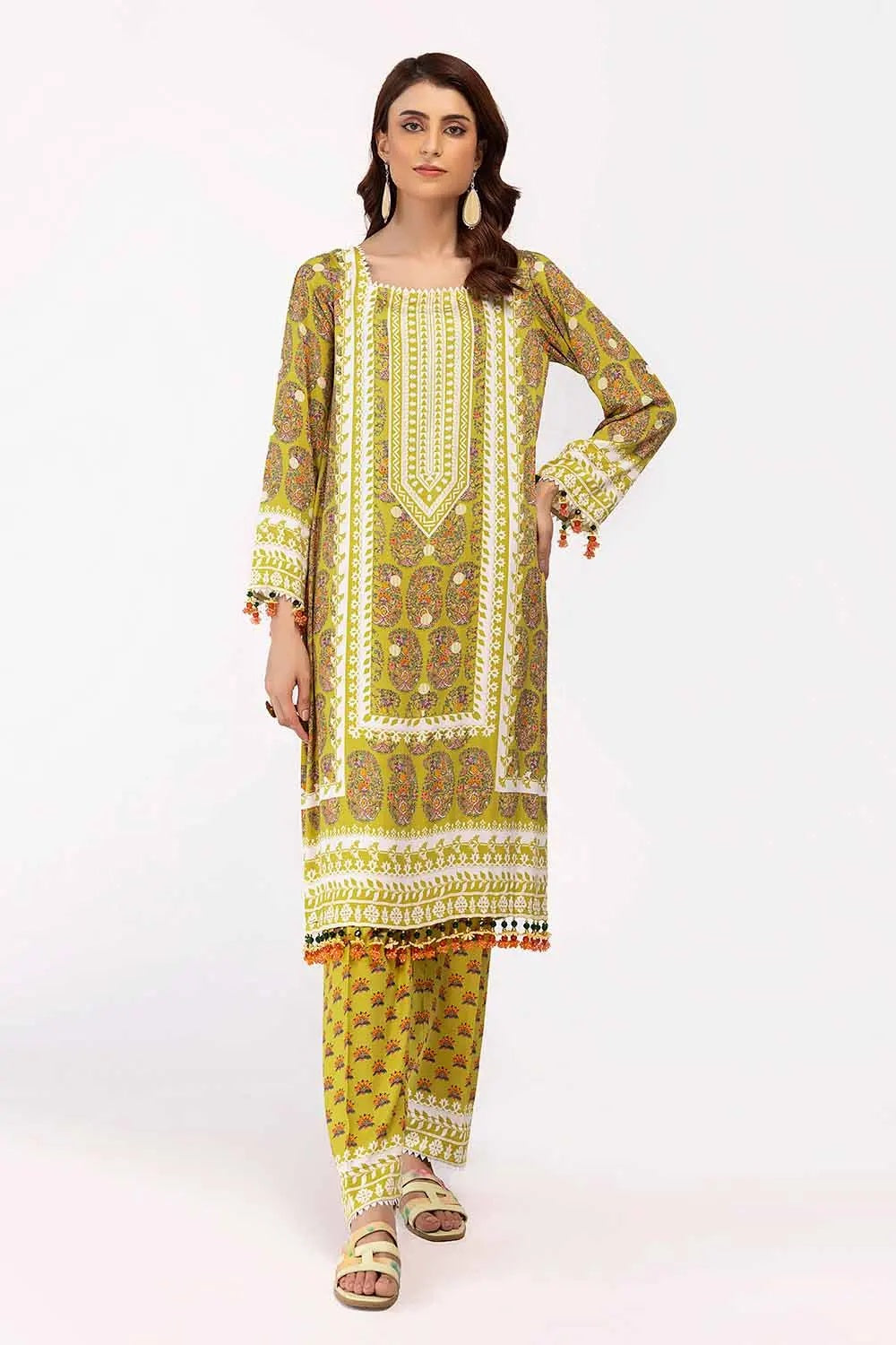 Gul Ahmed Cotail VT-42009 Two Piece – Gul Ahmed 2-piece unstitched suit