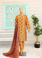 Chikankari Multi Khaddar 3-Piece Stitched Suit by Bin Saeed, photo 2