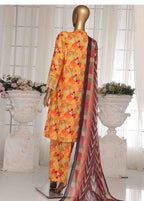 Chikankari Lawn 3-Piece Stitched Suit by Bin Saeed, photo 4
