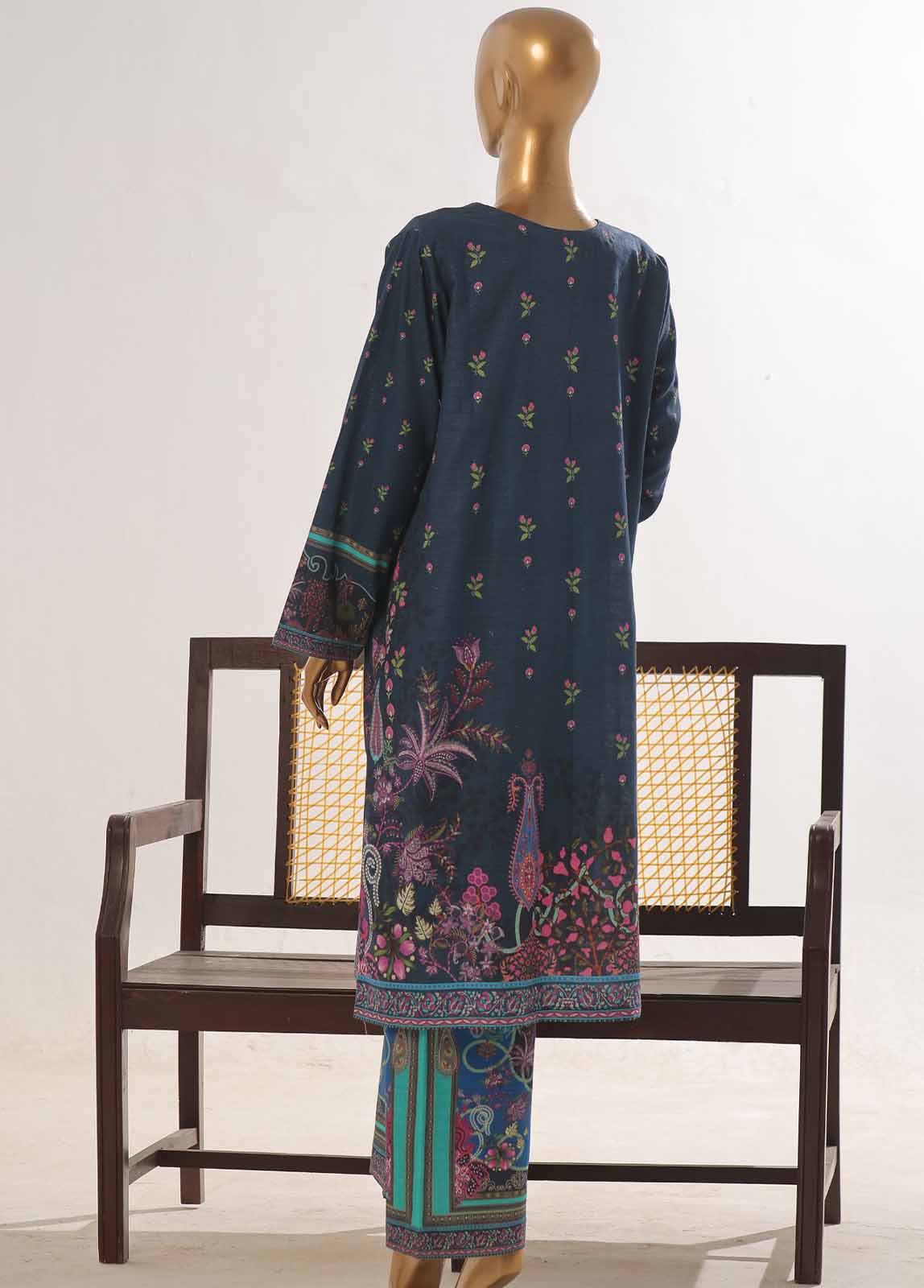 Printed Khaddar 2-Piece Co-ord Set by Bin Saeed, photo 5