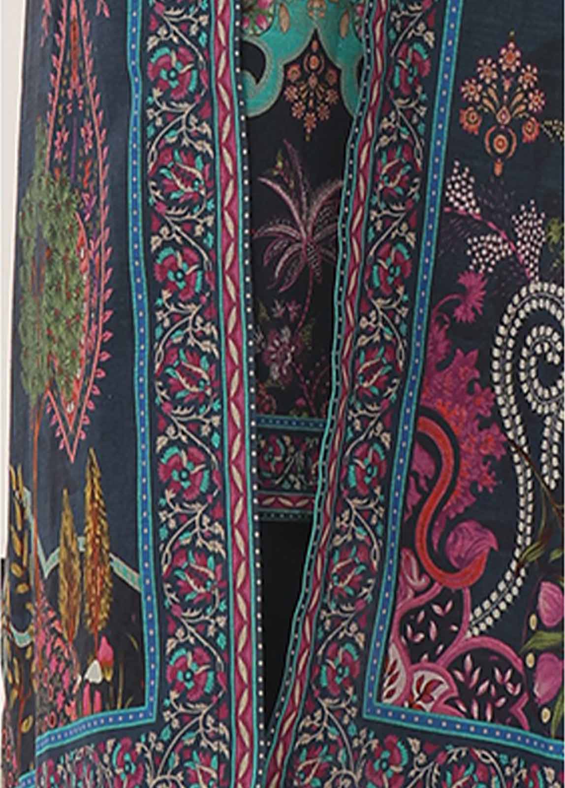 Printed Khaddar 2-Piece Co-ord Set by Bin Saeed, photo 2