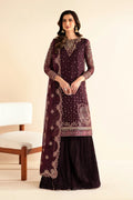 Xenia Luxury Formal XF-984 (Tiya) – Xenia 3-piece unstitched suit