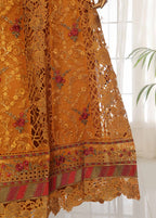 Organza Rust Organza 3-Piece Luxury Pret Suit by Bin Saeed, photo 4