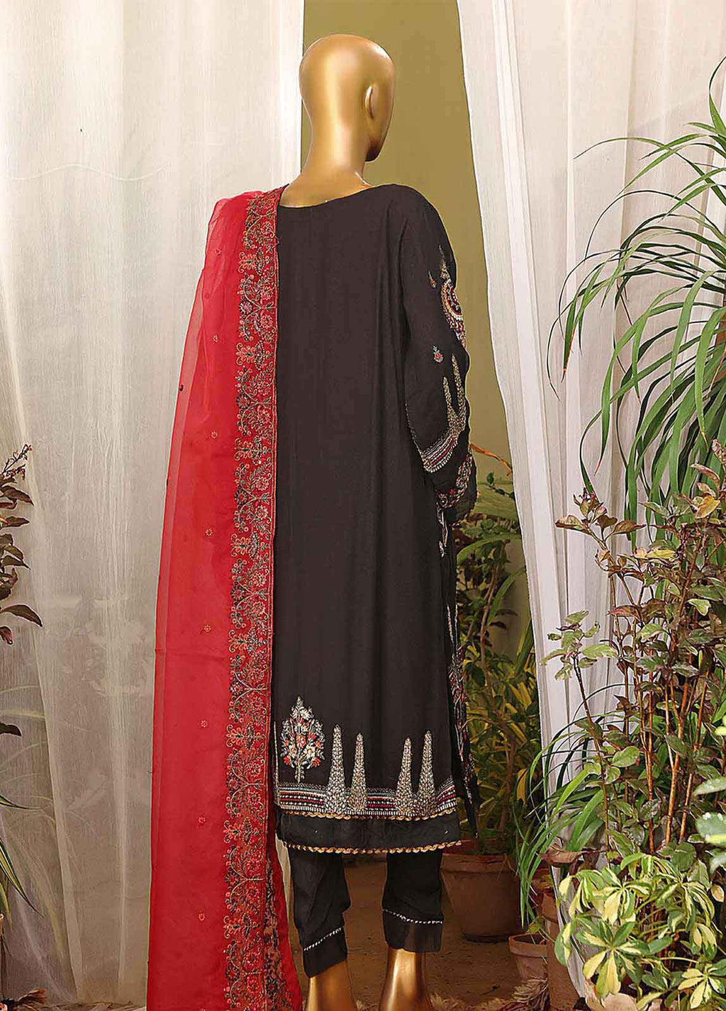 Chiffon 3-Piece Luxury Pret Suit by Bin Saeed, photo 3