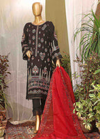 Chiffon 3-Piece Luxury Pret Suit by Bin Saeed