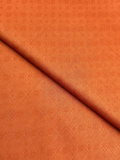 Wide Fantasy Jacquard Lawn – Orange fabric