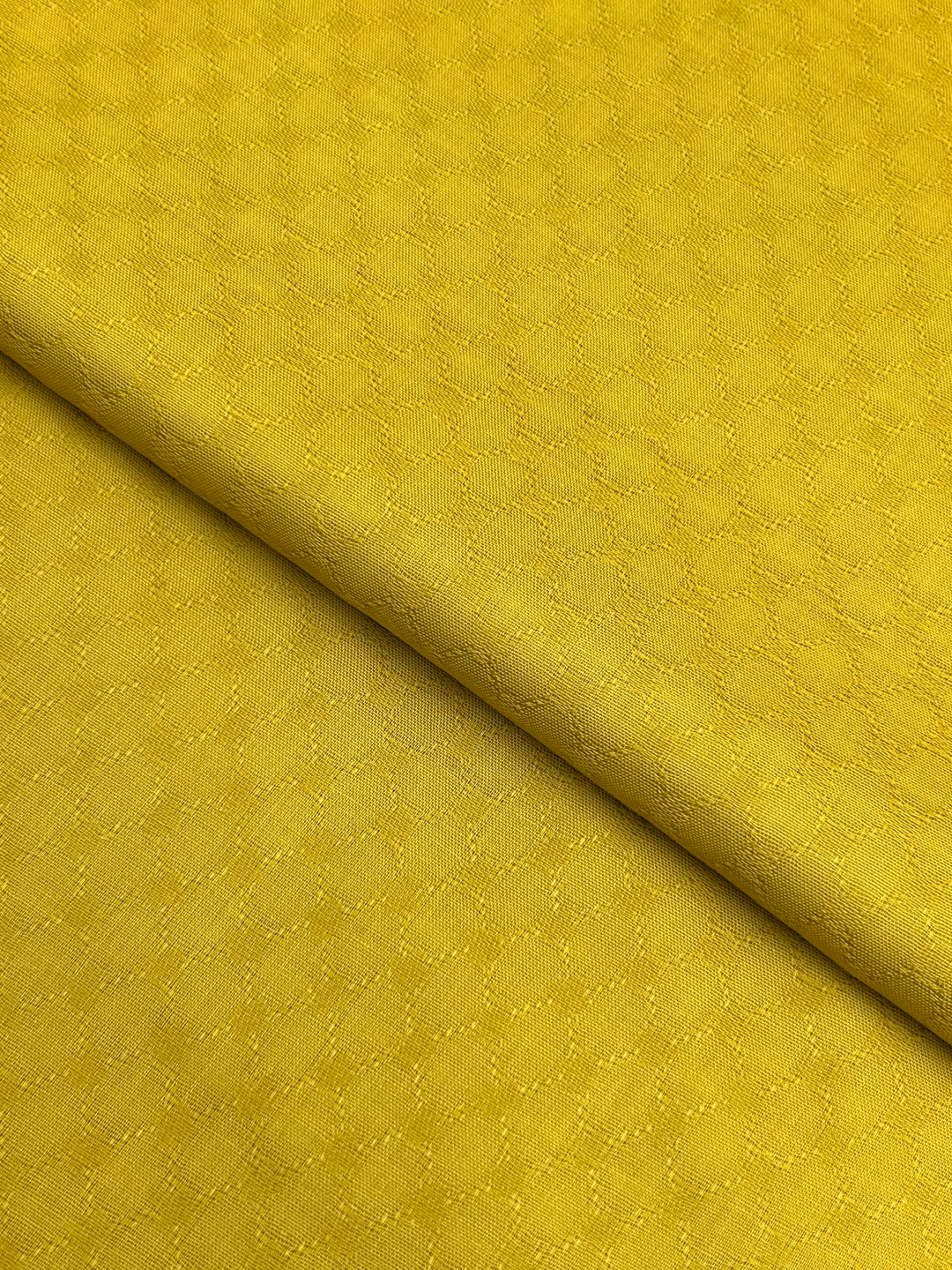 Wide Fantasy Jacquard Lawn – Yellow fabric