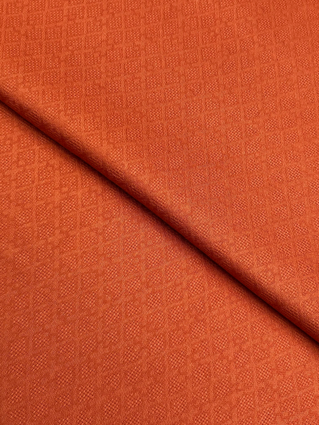Wide Fantasy Jacquard Lawn – Orange fabric