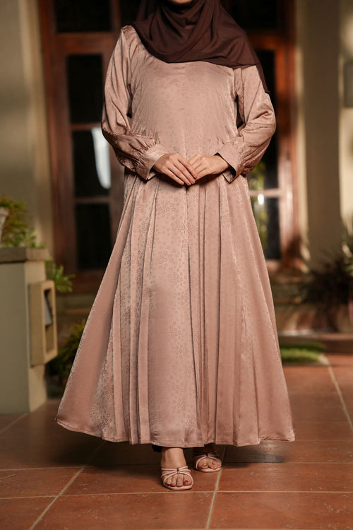 Abeera Fawn Abaya by Al Deebaj