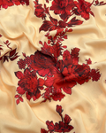 Arabic Silk Lawn Print (PASL-S25-0014), digitally printed lawn fabric by the meter