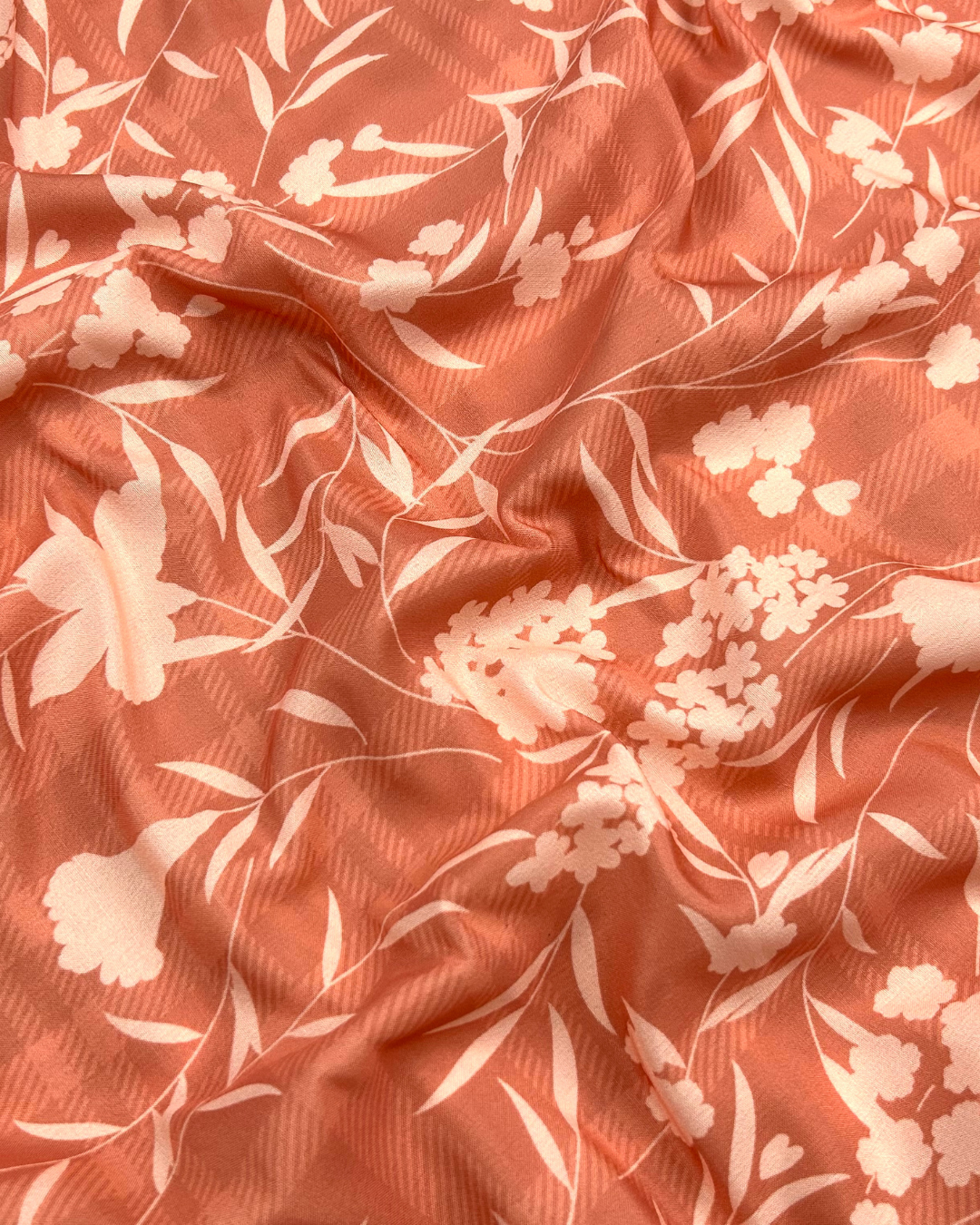 Arabic Silk Lawn Print (PASL-S25-0015), digitally printed lawn fabric by the meter