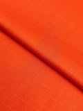 Jacquard Lawn – Orange fabric