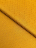 Jacquard Lawn – Yellow (JLS-S26-0021), self-textured lawn fabric by the meter