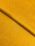 Jacquard Lawn – Yellow (JLS-S26-0028), self-textured lawn fabric by the meter