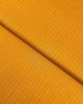 Check Lawn – Orange, self-textured lawn fabric by the meter