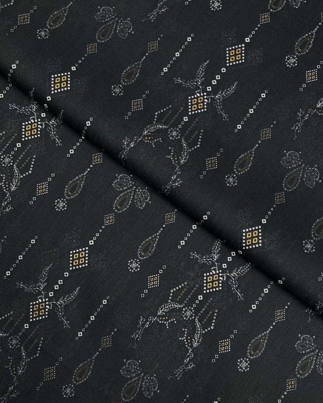 Chunri Digital Print Lawn (CHUNRI-S26-0023), digitally printed lawn fabric by the meter