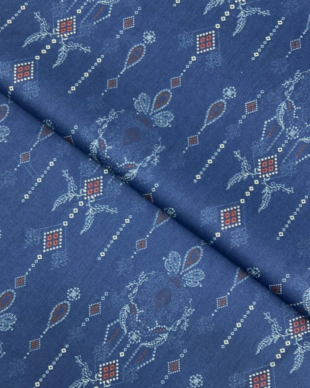 Chunri Digital Print Lawn (CHUNRI-S26-0081), digitally printed lawn fabric by the meter