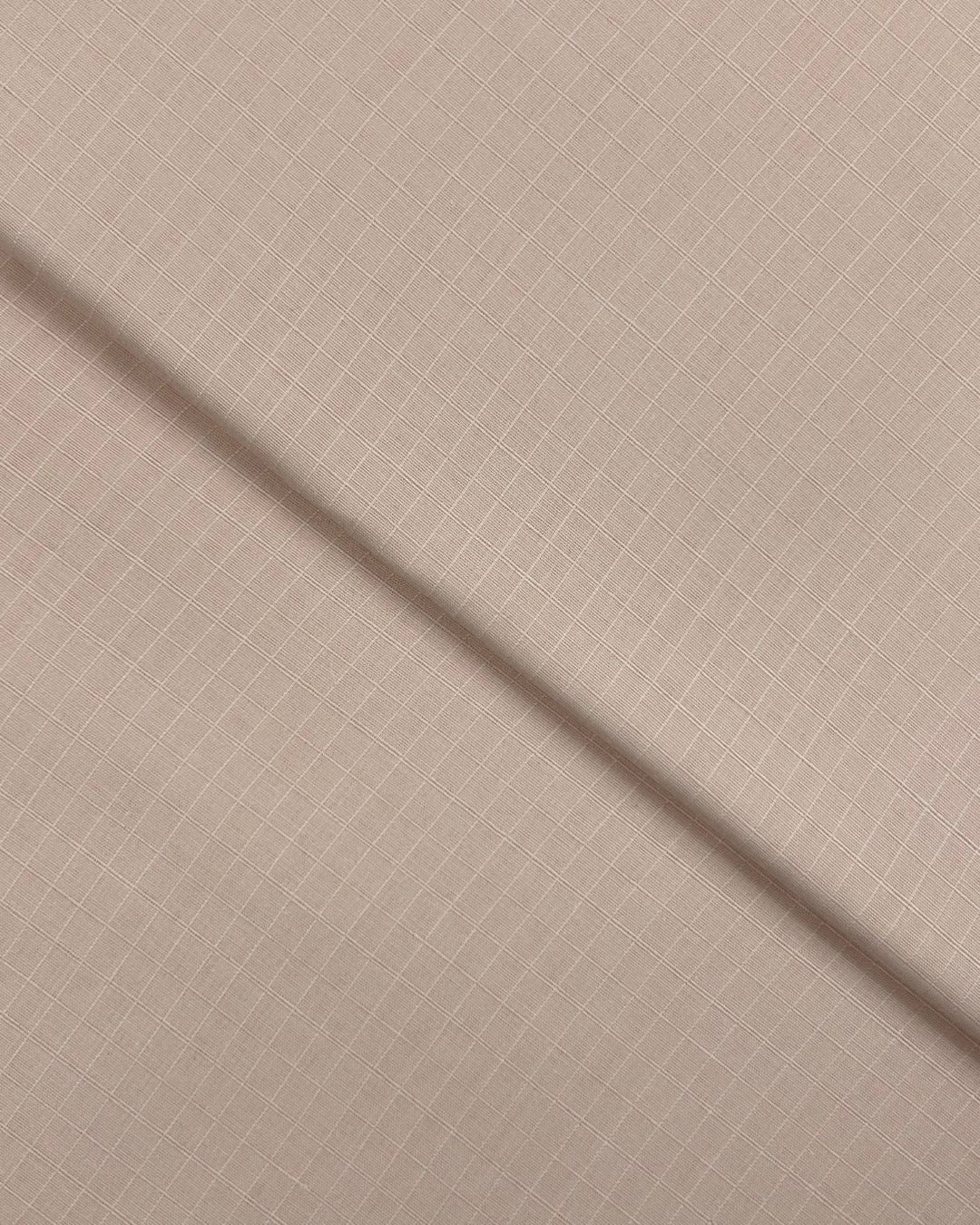 Check Lawn – Powder Pink, self-textured lawn fabric by the meter