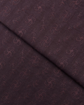 Chikankari Lawn – Deep Maroon, embroidered lawn fabric by the meter