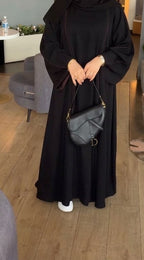 Midnight Contrast Abaya by Leema, photo 3
