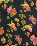 Gold Khaddar Digital Print (GKDP-W25-0031), digitally printed khaddar fabric by the meter