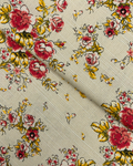 Gold Khaddar Digital Print (GKDP-W25-0034), digitally printed khaddar fabric by the meter