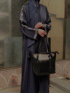 Hasnaa Navy Abaya by Al Deebaj, photo 4