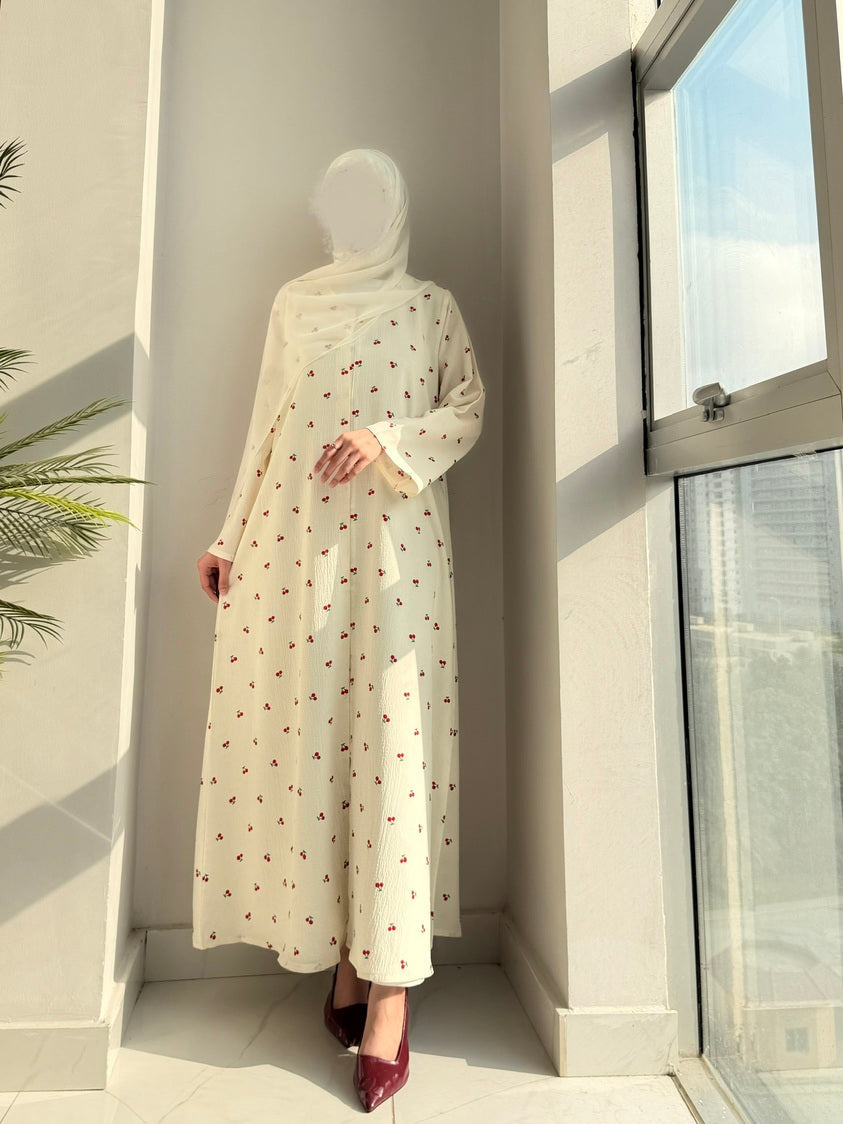 Cherry Blossom Abaya by Al Deebaj