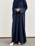 Kinza Navy Abaya by Al Deebaj