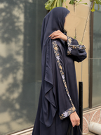 Hasnaa Navy Abaya by Al Deebaj, photo 7