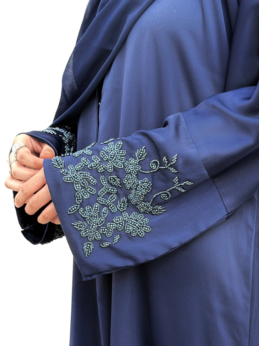 Kinza Navy Abaya by Al Deebaj, photo 3