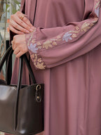 Hasnaa T pink Abaya by Al Deebaj, photo 6