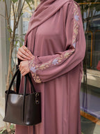 Hasnaa T pink Abaya by Al Deebaj, photo 2