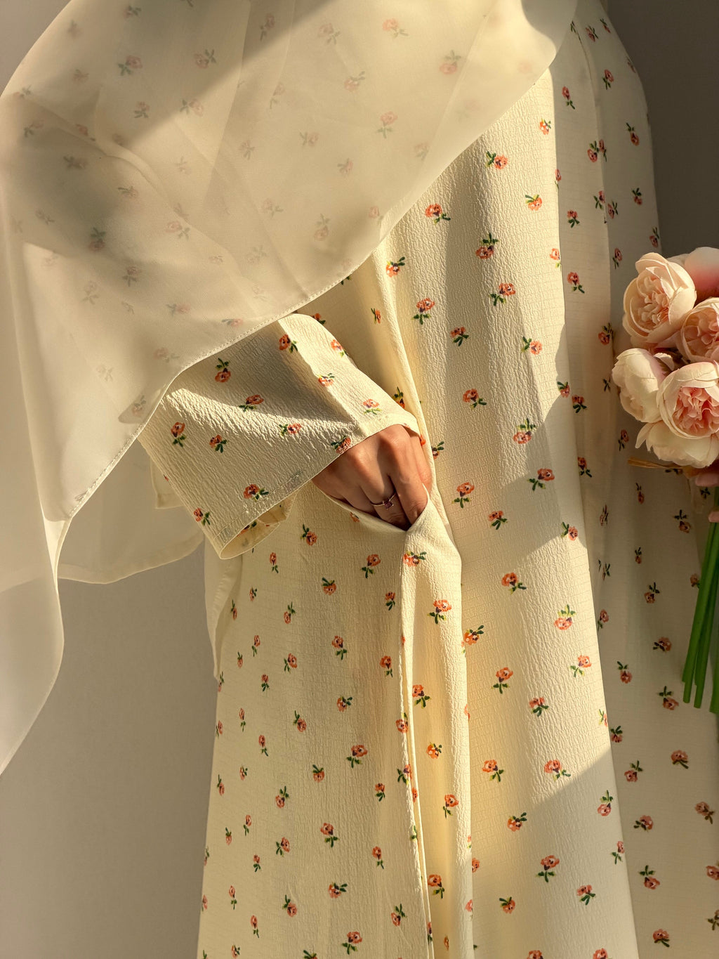Floral Muse Abaya by Al Deebaj, photo 6