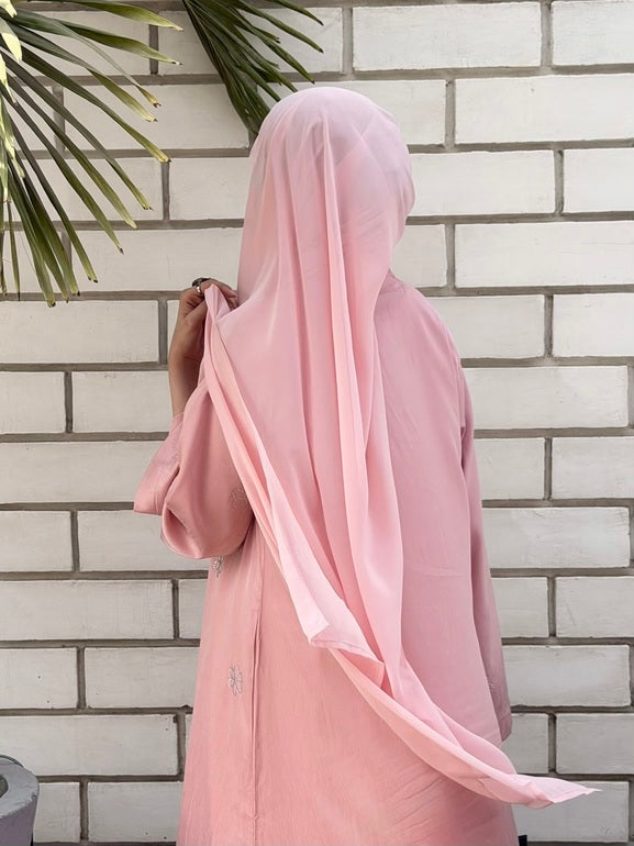 Khadija Pink Abaya by Al Deebaj, photo 6