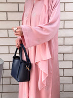 Khadija Pink Abaya by Al Deebaj, photo 7