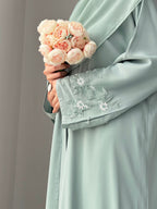 Rubab Mint Abaya by Al Deebaj