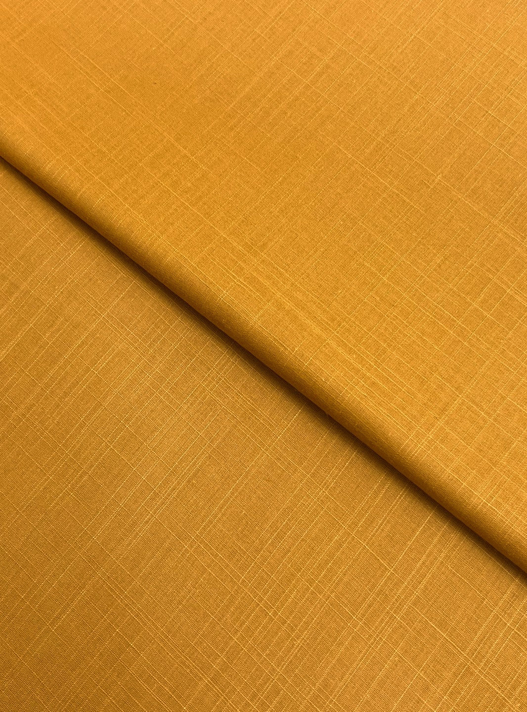 Slub Intermix Lawn – Mustard fabric