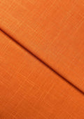 Slub Intermix Lawn – Rust fabric