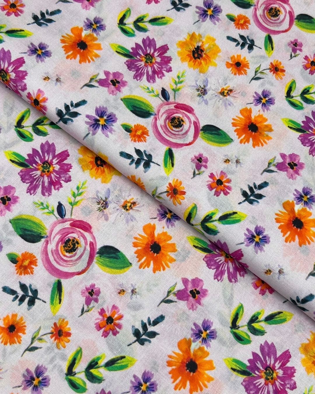 Rang e Bahar Digital Print Lawn (REBD-S26-0838), digitally printed lawn fabric by the meter