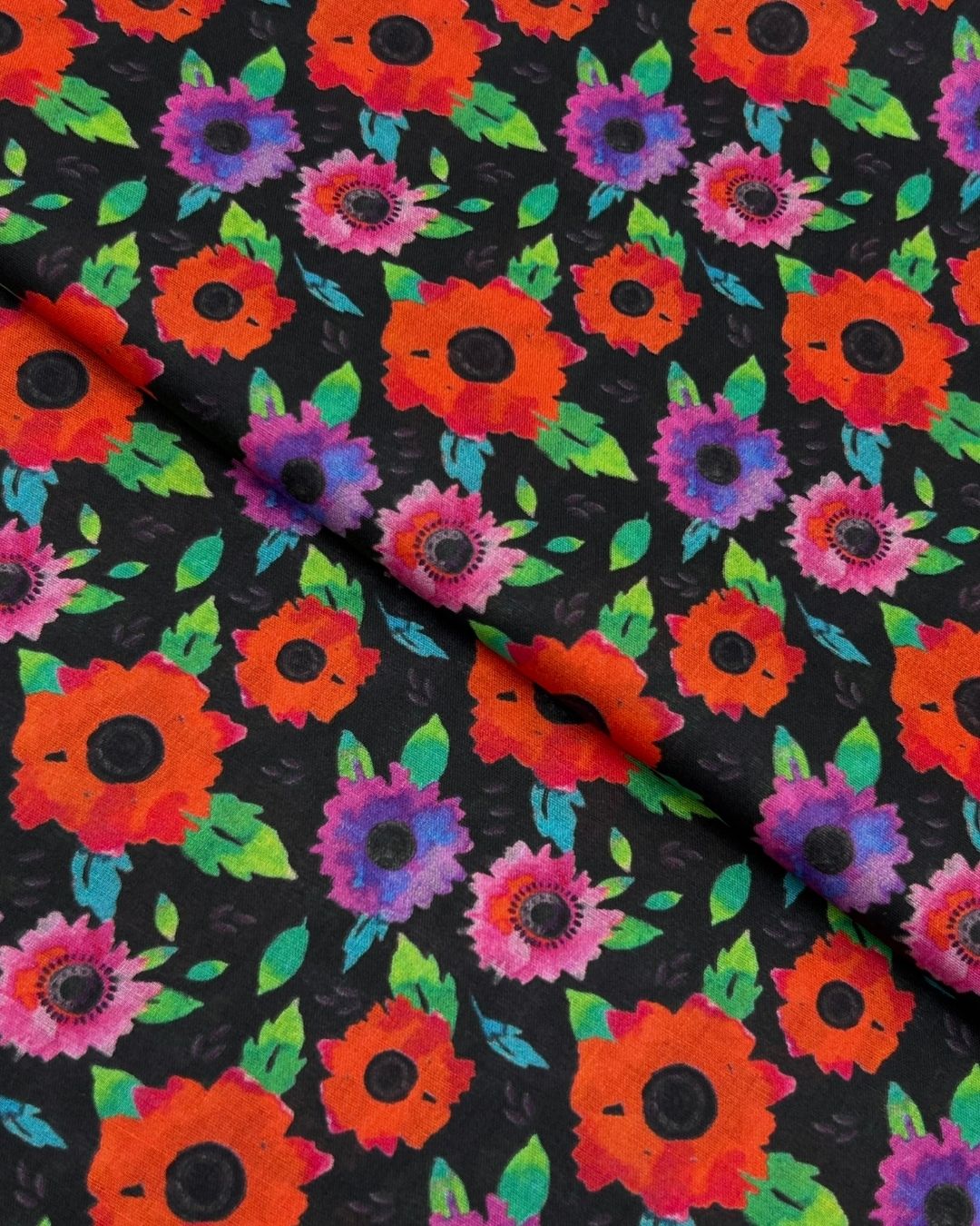 Rang e Bahar Digital Print Lawn fabric