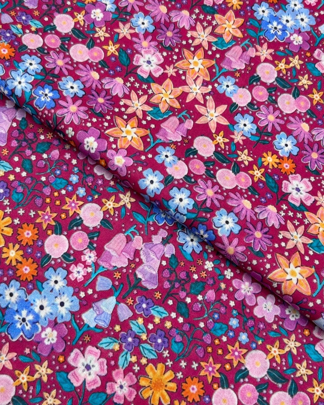 Rang e Bahar Digital Print Lawn (REBD-S26-0848), digitally printed lawn fabric by the meter