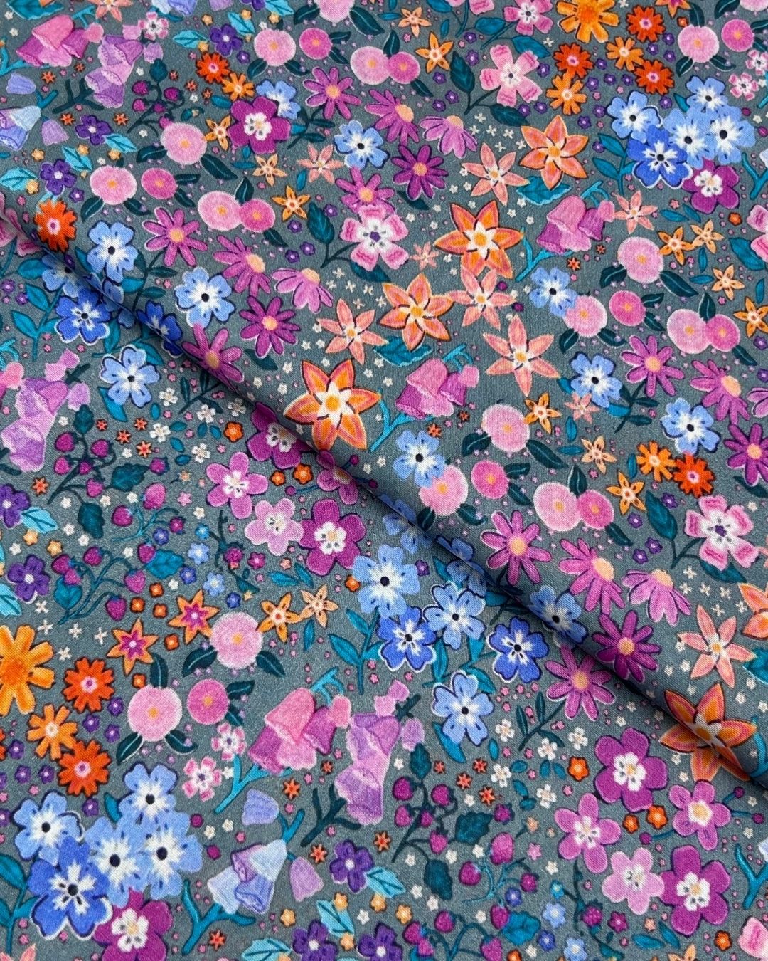 Rang e Bahar Digital Print Lawn (REBD-S26-0849), digitally printed lawn fabric by the meter
