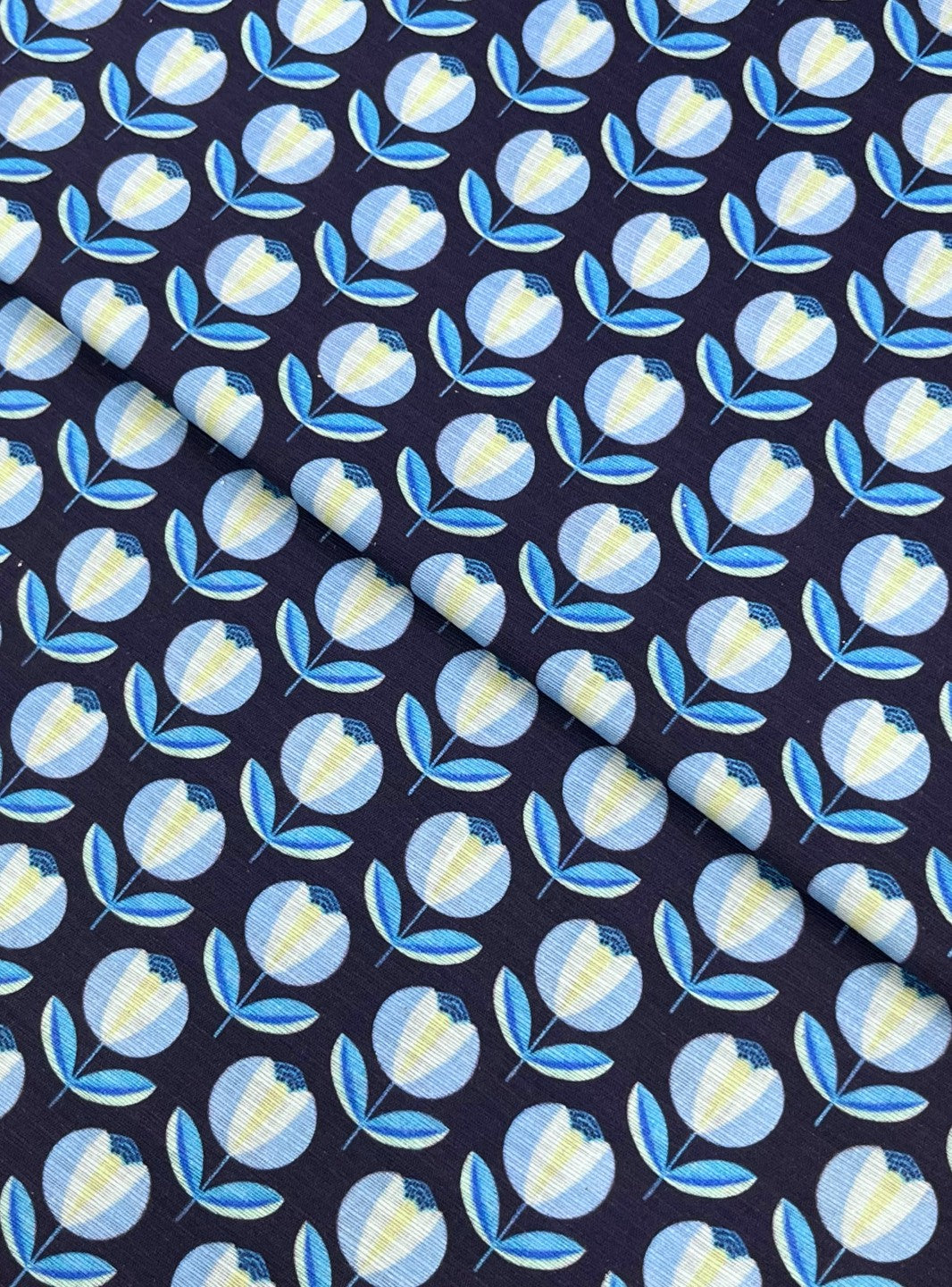 Khaddar Digital Print (KDPM94), digitally printed khaddar fabric by the meter