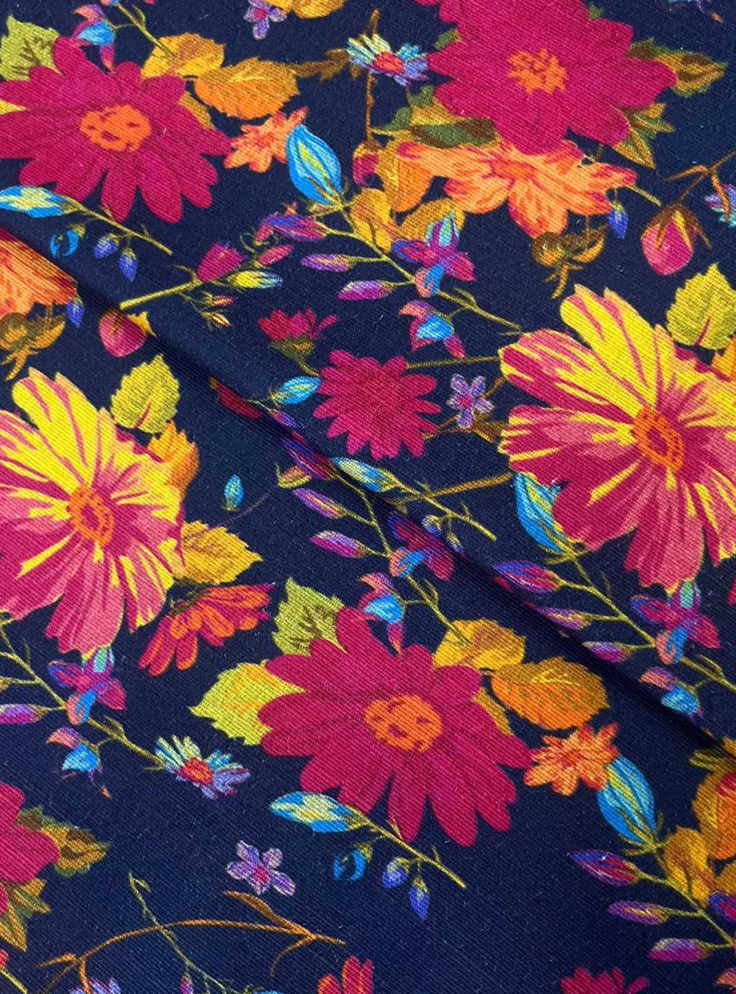 Khaddar Digital Print (KDPO229), digitally printed khaddar fabric by the meter